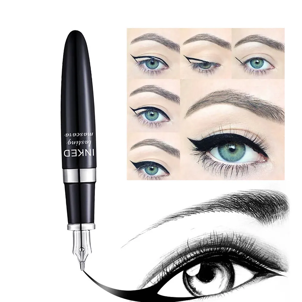 Черный карандаш для подводки глаз быстросохнущая жидкая подводка ручка женщин