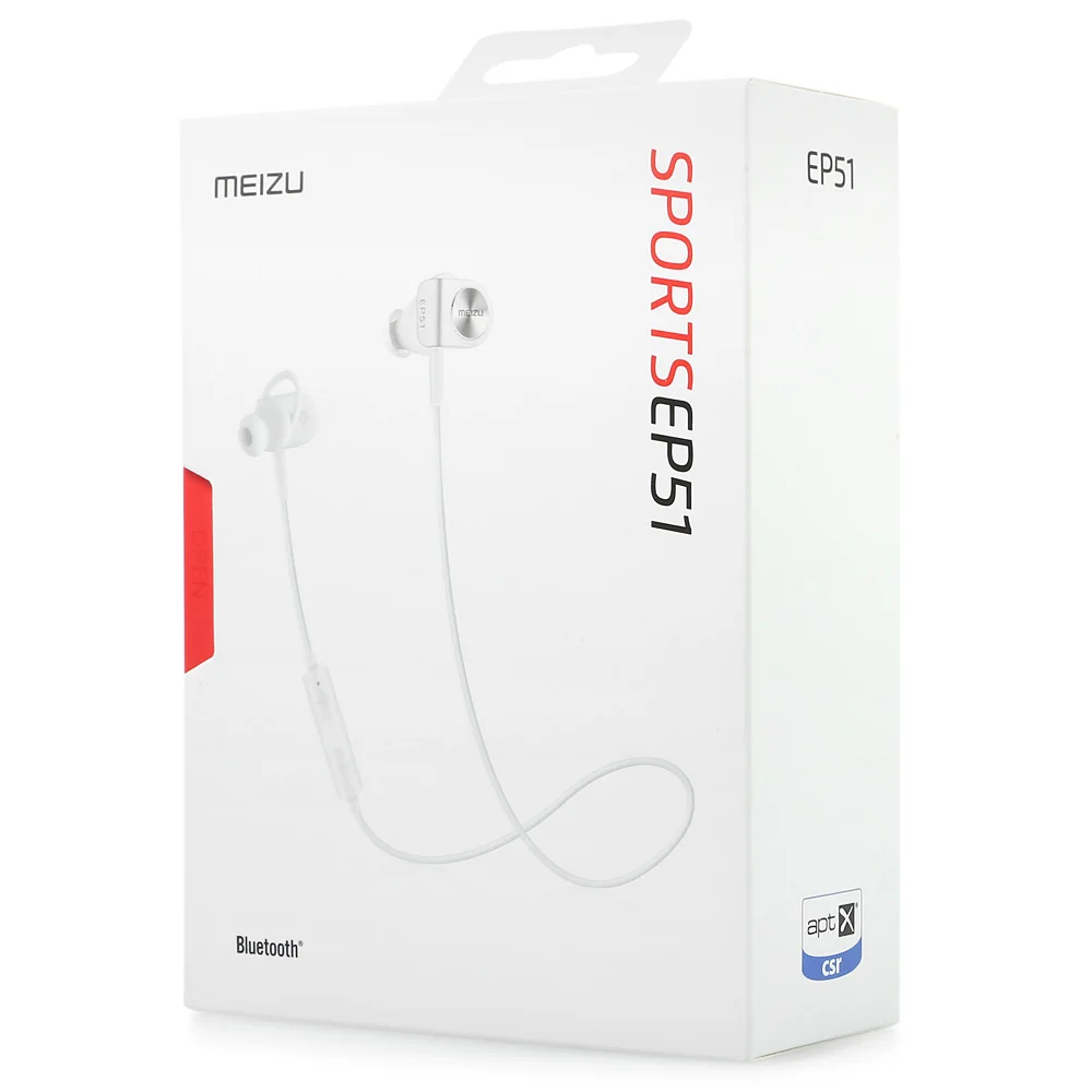 Оригинальный Meizu ep51 Bluetooth наушники спортивные HiFi Поддержка звонки Hands-free Шум