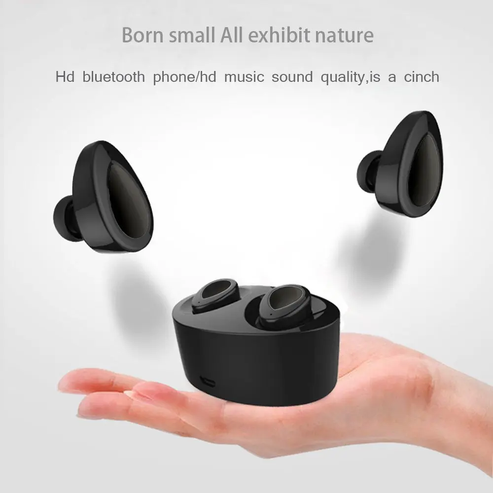 Беспроводные Bluetooth наушники Sago K2 K5 миниатюрные стереонаушники с защитой от пота и