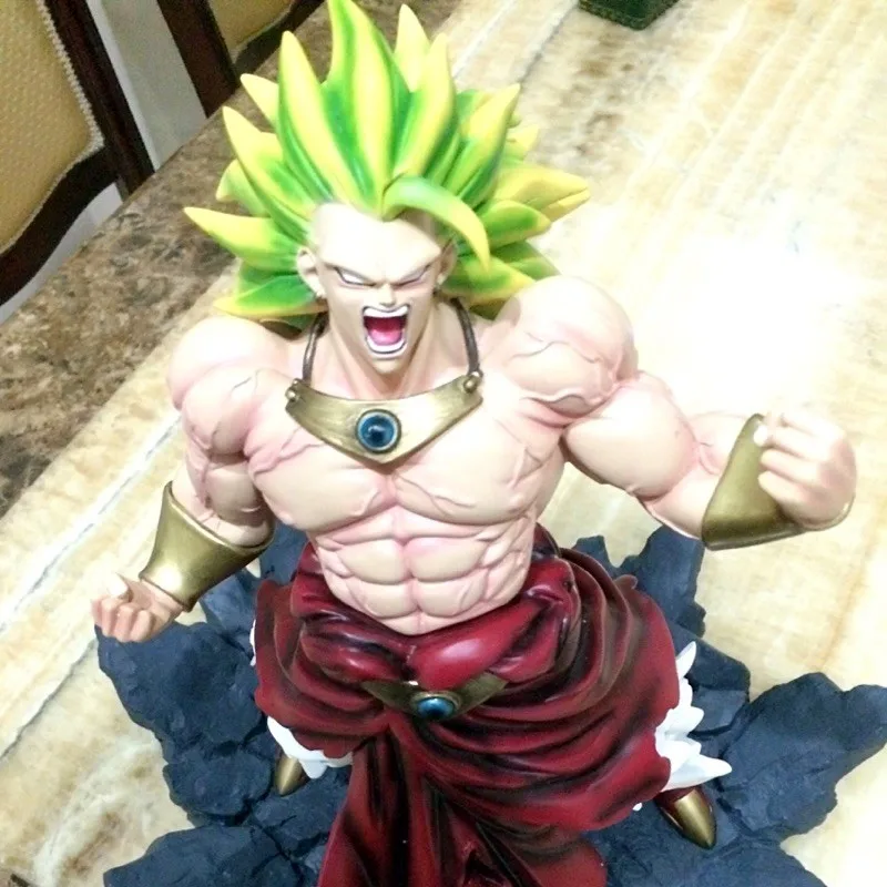COMIC CLUB Dragon Ball Z 48 см Супер saiyan 3 Broli GK статуя из смолы для коллекции