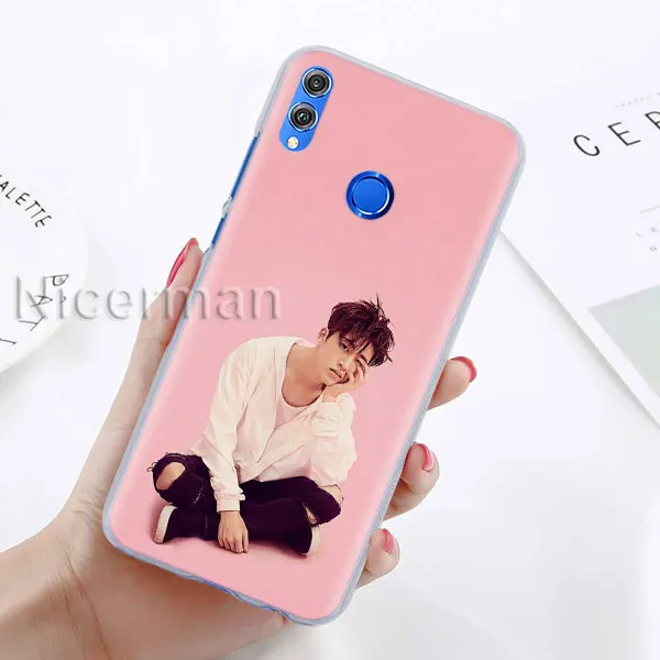 IKON Kpop Прозрачный чехол для huawei Honor Y9 Y7 Y5 Y6 Y9 Honor 10 20 Lite 8X 8A Play чехол для телефона Coque - Цвет: A-09