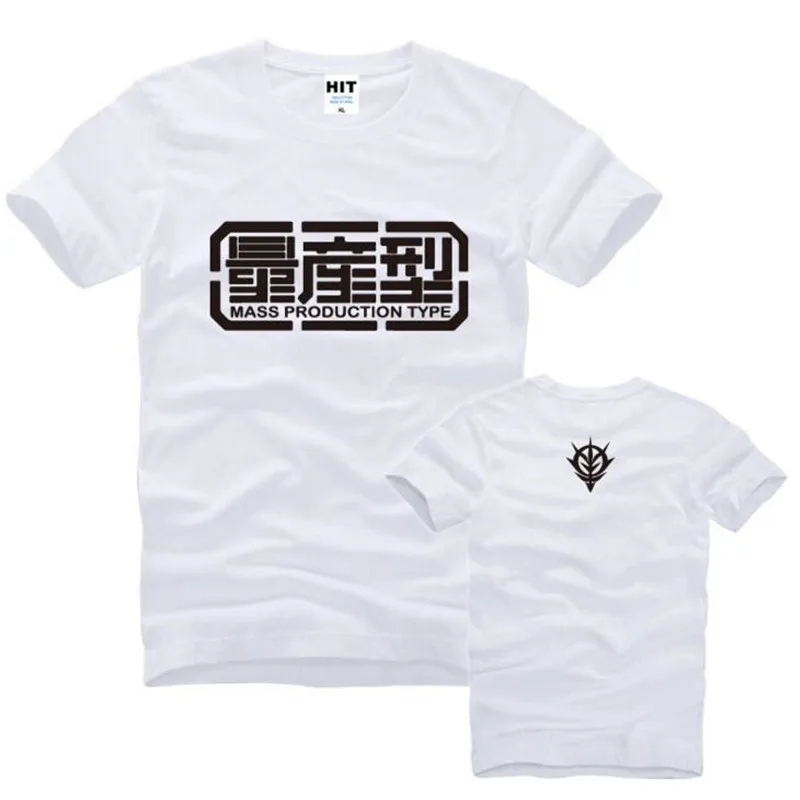 EXIA воина гундама массовое производство футболка Для мужчин короткий рукав с