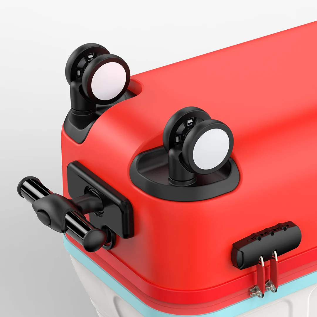 Детский чемоданчик для путешествий 20 дюймов на колесах с наклейкой девочек и