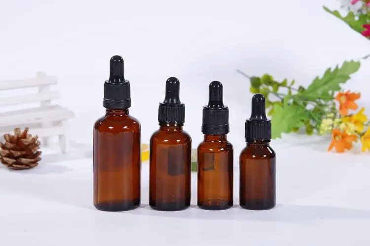 Флакон капельница из янтарного стекла 10 шт./лот многоразовый контейнер для