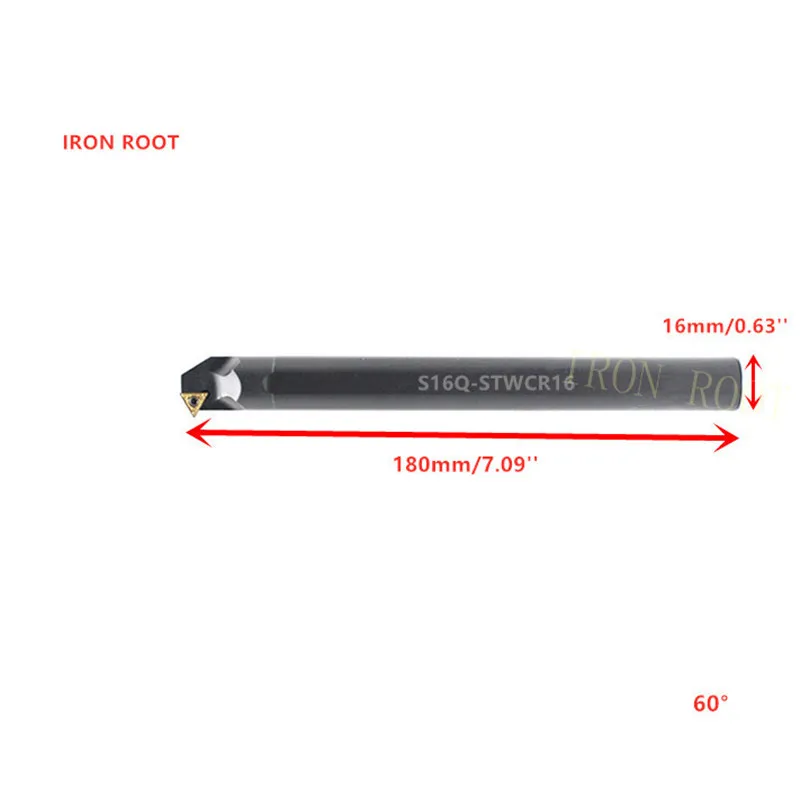 

S16Q/S20R/S25S/S32T-STWCR16/STWCL16CNC Lathe Internal Turning Tool Holder Boring Bar For TCMT16 Insert