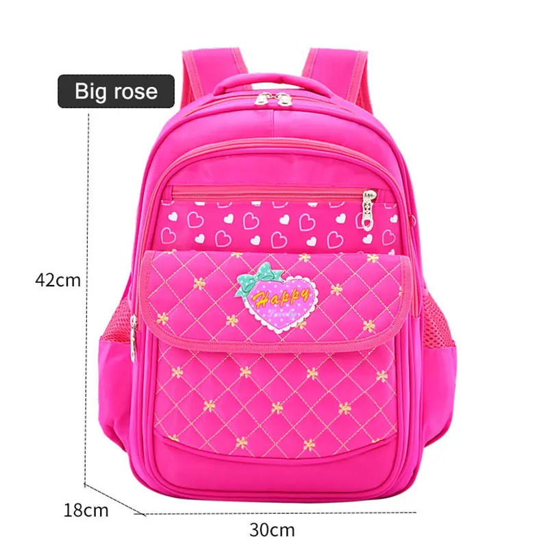 big rose SUN EIGHT2019, новые детские школьные сумки для девочек и мальчиков, милый детский рюкзак, школьные сумки на молнии, школьный рюкзак для детей, ранец - Цвет: big rose