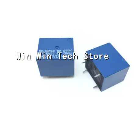 

Бесплатная доставка 100 шт. 5VDC реле питания SRD-05VDC-SL-C типа PCB