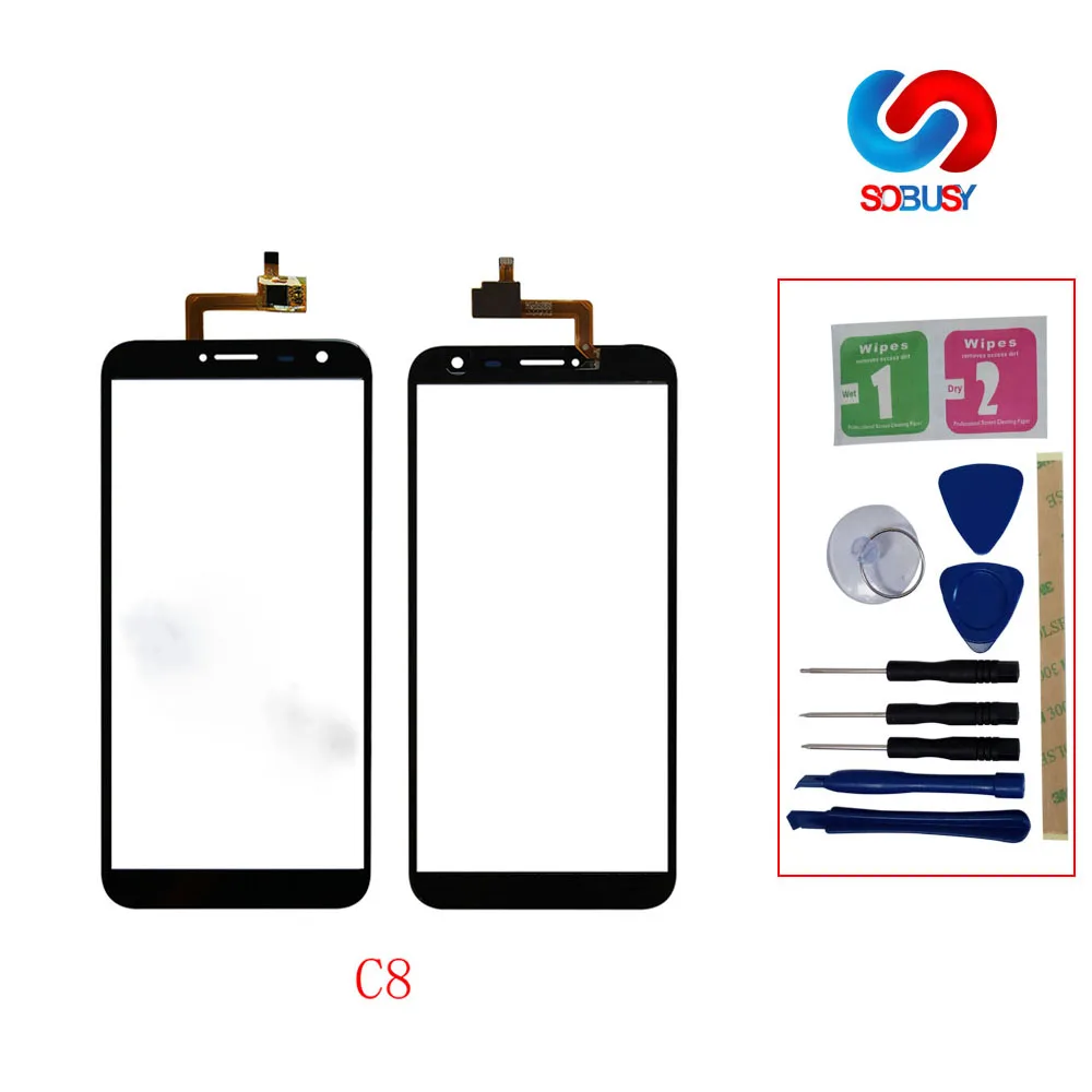 Абсолютно Новый 5 &quotTP сенсорный сенсор для Oukitel C8 экран с дигитайзером стеклянная