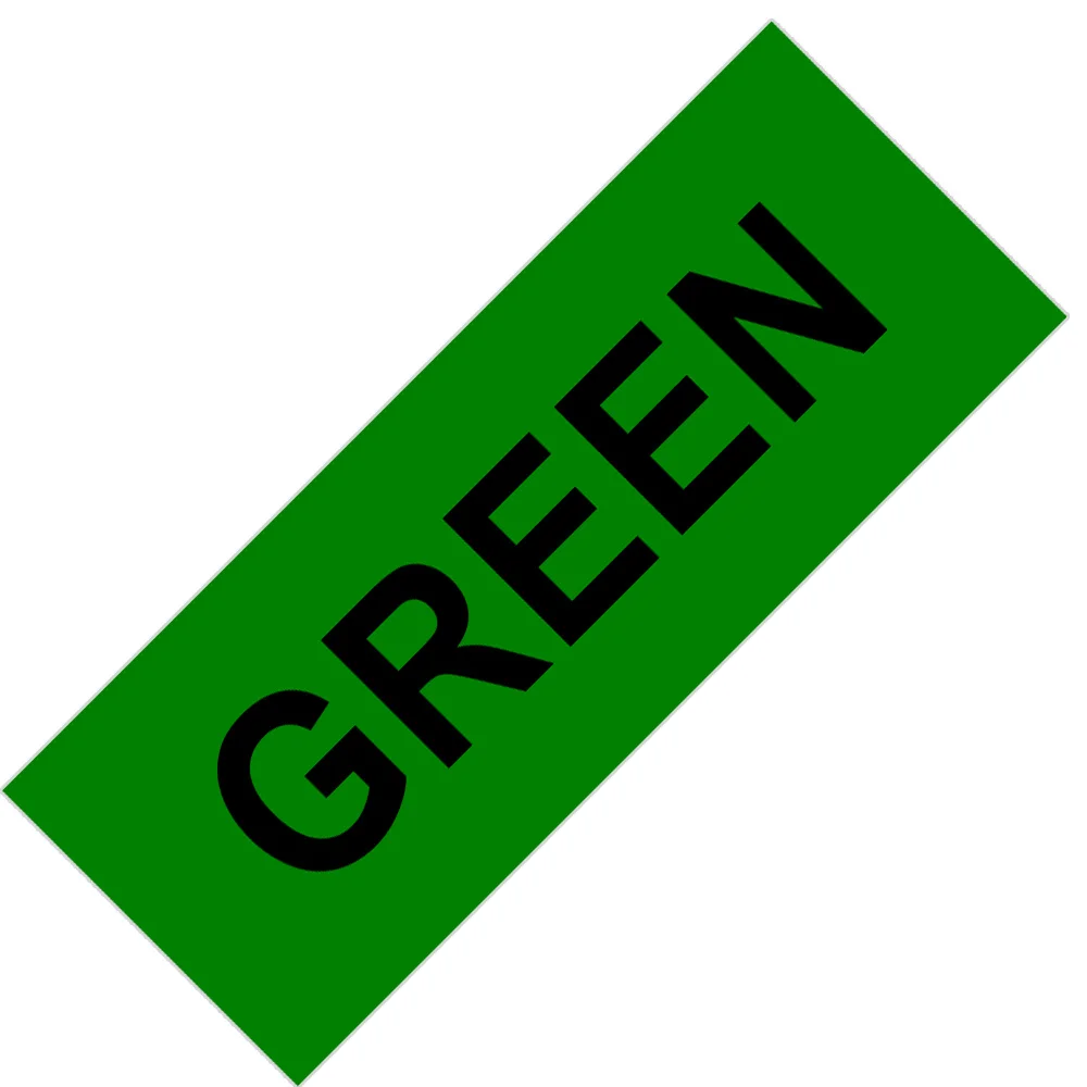 Black on Green TZe-FX231 Совместимость с гибкими лентами Brother TZFX231 TZ-FX241 TZ-FX251 TZeFX631 TZeFX641 для Brother P touch Tape TZe-FX131 - Цвет: Black on Green