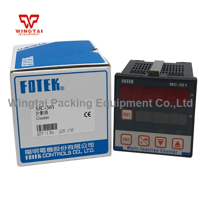 

Fotek Digital Counter 90-265V AC Electronic MC-361 6 Digit Counter Meter