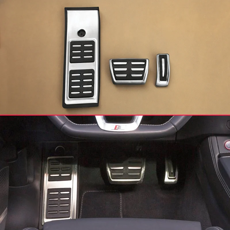 Противоскользящий коврик для автомобильной педали 2017 2018 2019 Audi Q5 SQ5 FY без дрели