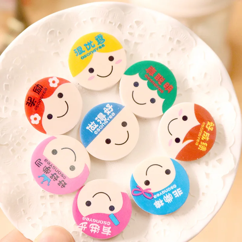 2 шт./лот новинка милые комментарии для мальчиков и девочек новые резиновые призы