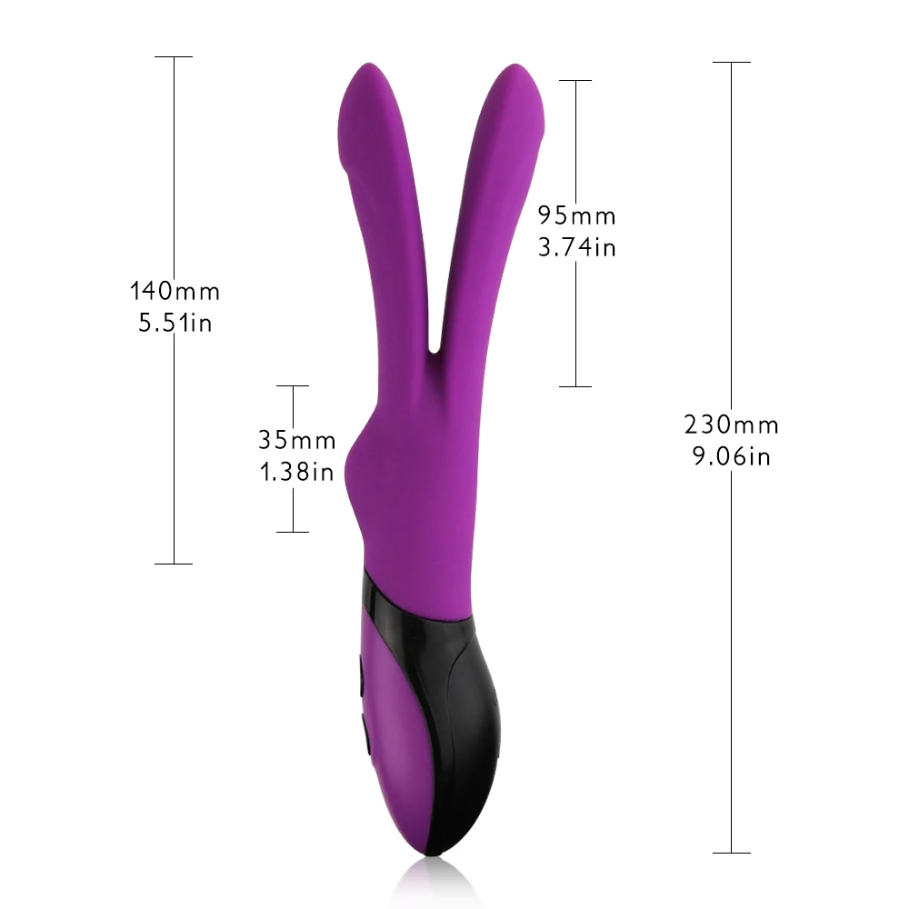 Водонепроницаемый Вибратор G spot Массажер Multispeed интимные силиконовые игрушки два