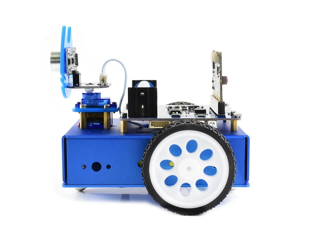Набор для сборки робота Waveshare KitiBot 2WD micro:bit с контроллером BBC