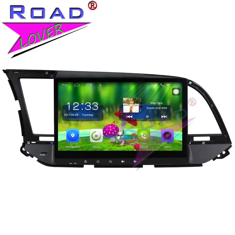 Автомобильный мультимедийный плеер TOPNAVI Android 6 0 2 ГБ + 32 10 1 дюйма два Din