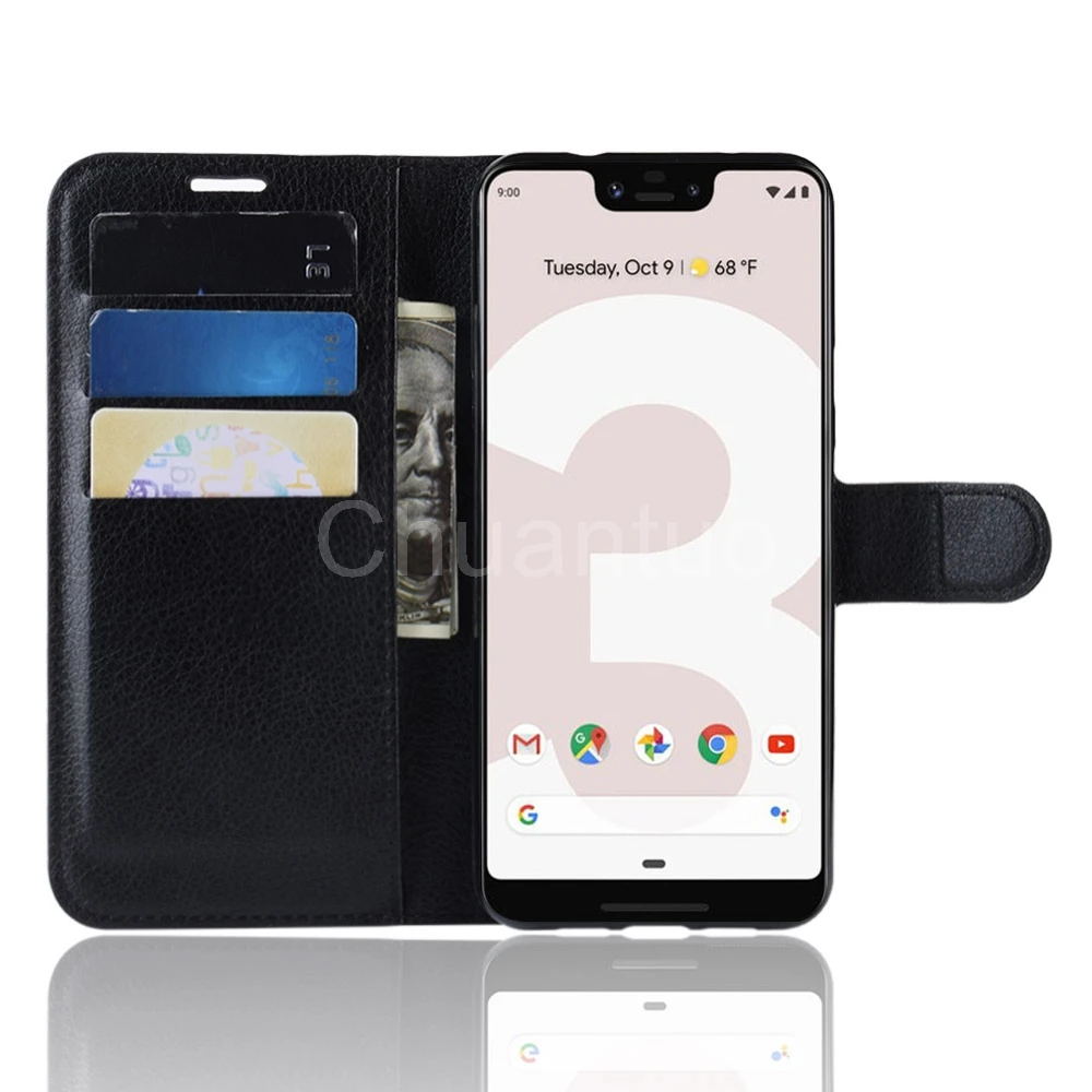 Модный чехол-бумажник из искусственной кожи для Google Pixel 3 Lite XL/Pixel защитный