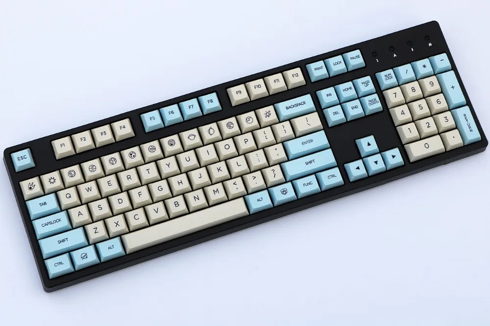 Moon landing XDAS profile keycap 121/163 dye сублимированный filco/DUCK/Ikbc MX Переключатель механическая клавиатура keycap, продаются только брелки