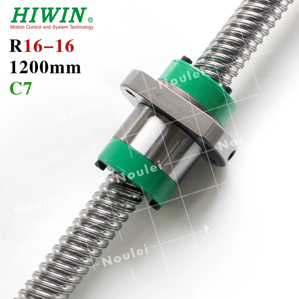HIWIN C7 1616 шариковый винт 16 мм с шариковой гайкой R16 16S2 1200 для высокоскоростной