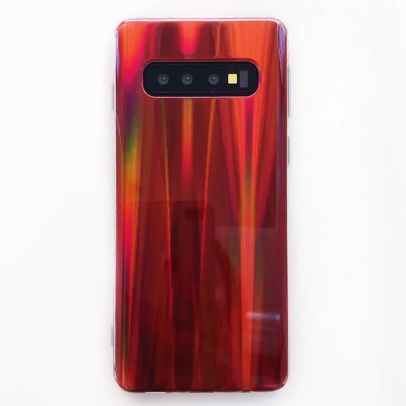 Лазерный Аврора защитный csae для xiaomi redmi 6 6A 5plus note5pro S2 чехол 5X 6pro 8se задний Чехол