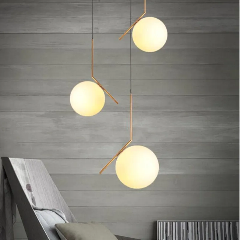 

France Modern Led Pendant Lights Bedroom Bedside Lamp Restaurant Lamp Stairs Kitchen Ceiling Pendant Lamp Indoor Art Loft Decor