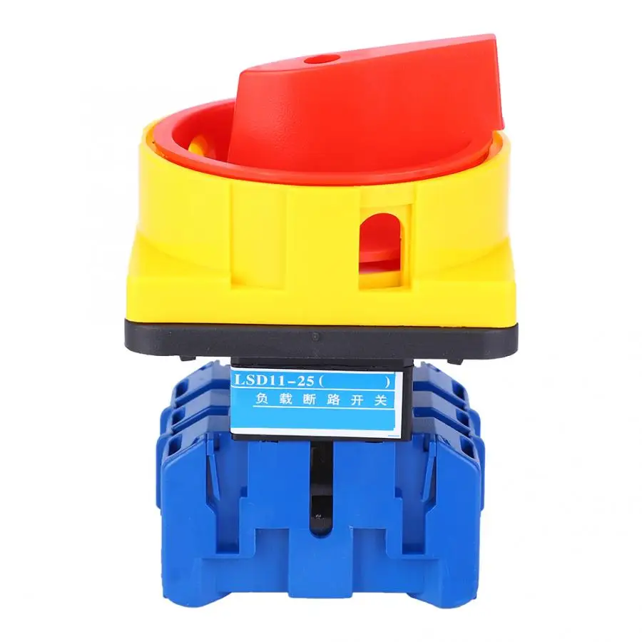 Plastic 2 Positions Locked Action Type Changeover Switch AC600V 25A Change-over | Обустройство дома