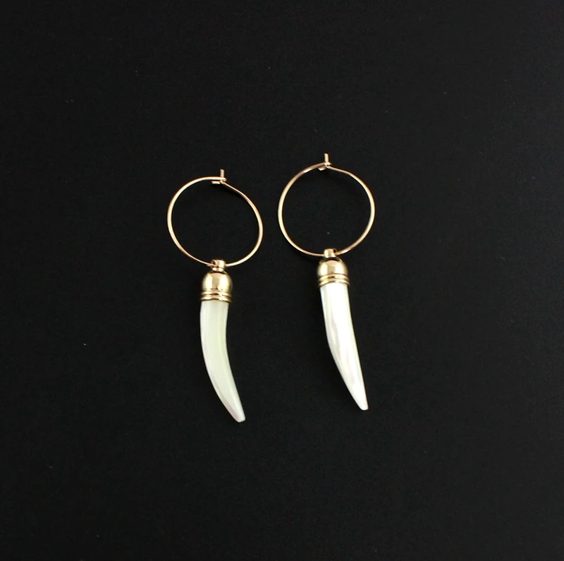 Новые винтажные серьги ракушки в форме рога|earrings free shipping|free shipping earringsearrings earring |