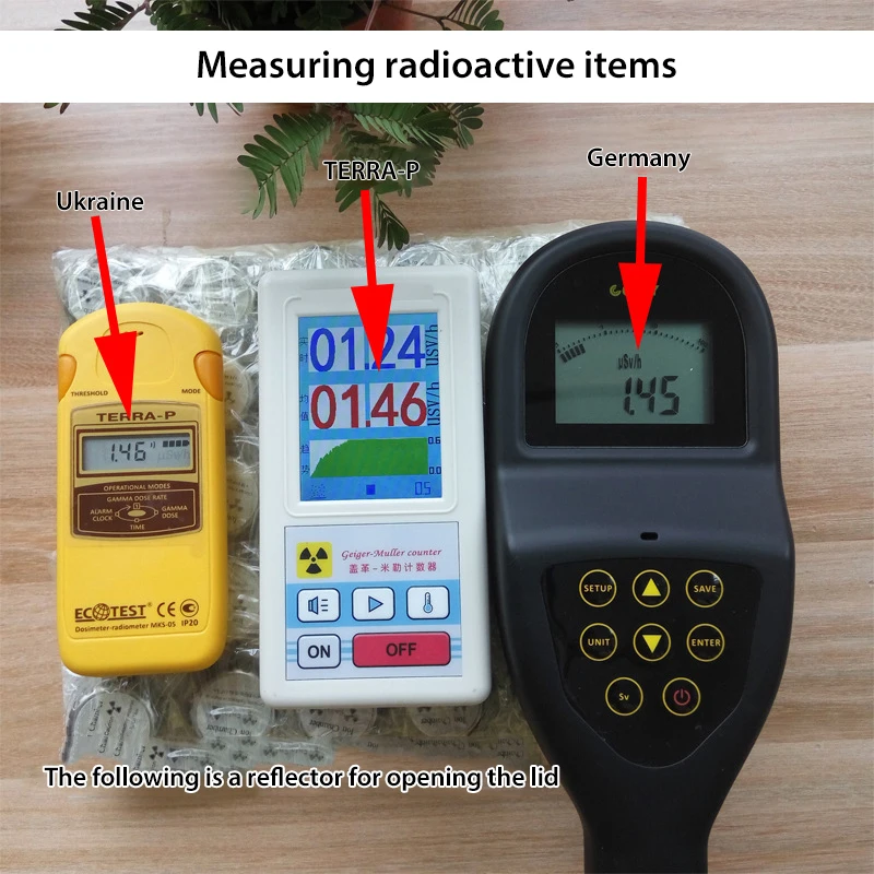 New Nuclear Radiation Beta Gamma X ray Ray Detector Dosimeter Electromagnetic Dosimeters Personal | Инструменты