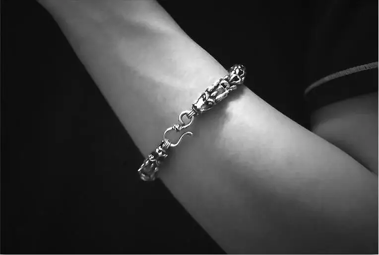 Винтажное кольцо с крючком s-образной формы из стерлингового серебра 925 пробы