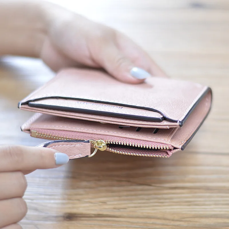 Новое поступление 2020 года! Модный женский короткий кошелек простой дизайн клатч