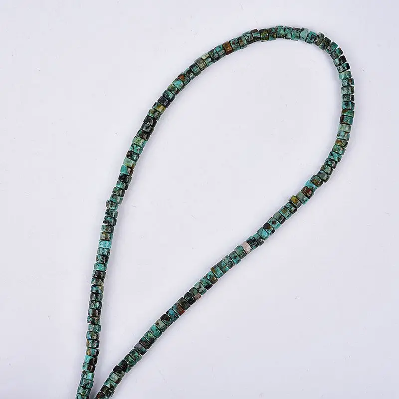 Натуральный колеса Бусины Императорский камень Spacer 38 см прядь 4x6 мм 4x8 бусины для