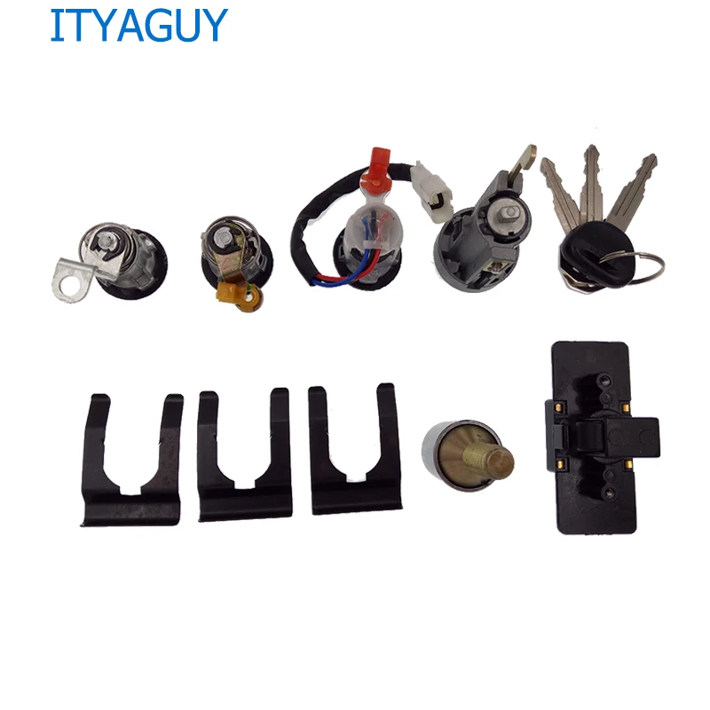 MR259111 For Mitsubishi PAJERO MONTERO II 2nd V32 4G54 Lock Cylinder and Key Set | Автомобили и мотоциклы