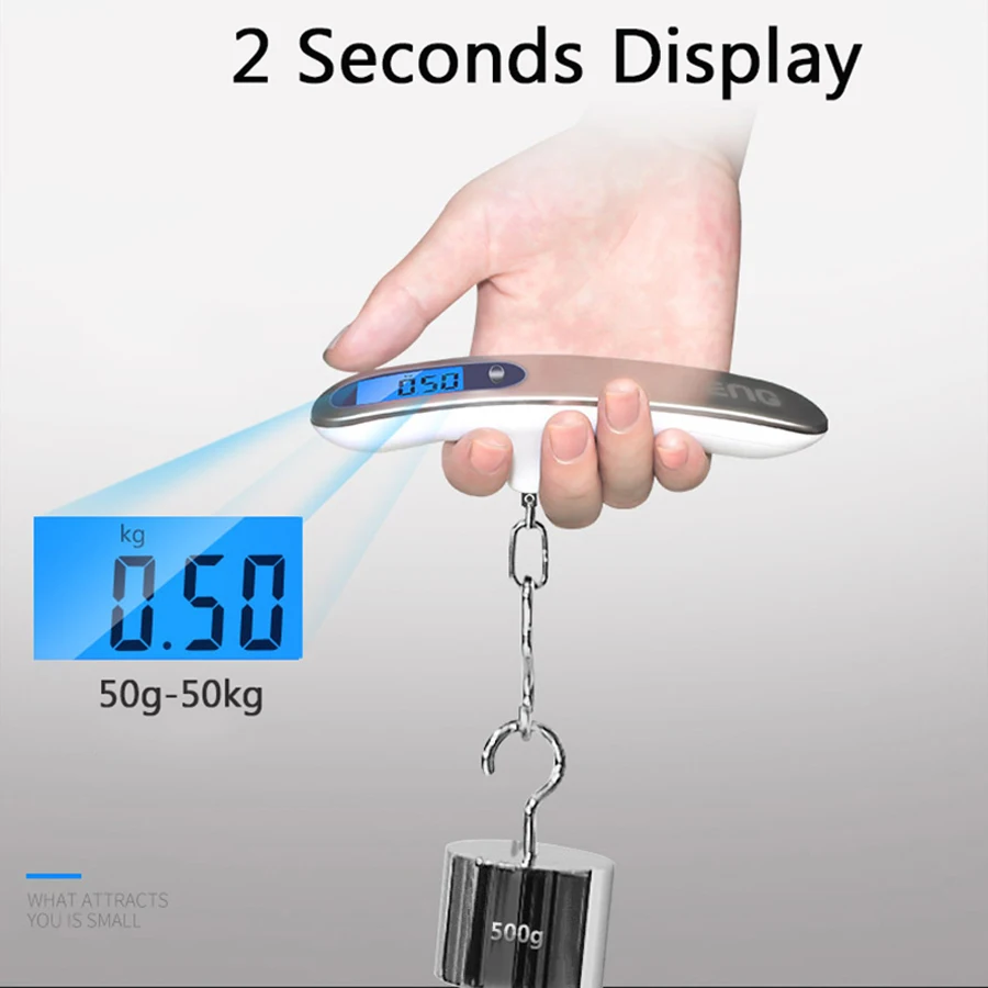 Высококачественные портативные цифровые электронные весы с ЖК-дисплеем вес 50 кг