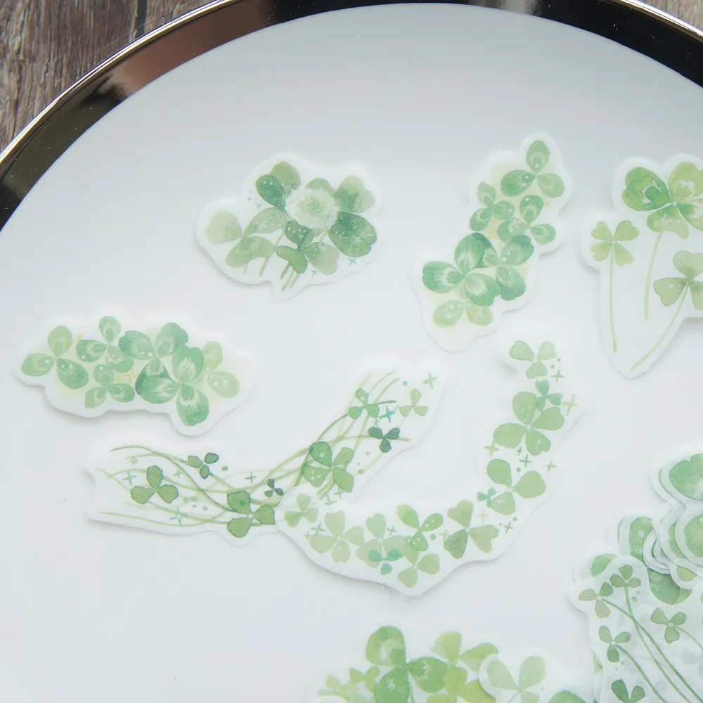38 шт. наклейки клевер на удачу|Наклейки| |