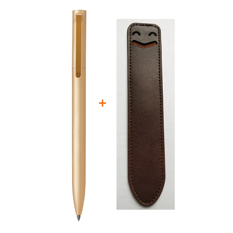 Gold Pen Add Brown Xiaomi Mijia металлический знак ручка 0,5 мм ручка для подписи PREMEC гладкая швейцарская заправка MiKuni японские чернила - Цвет: Gold Pen Add Brown