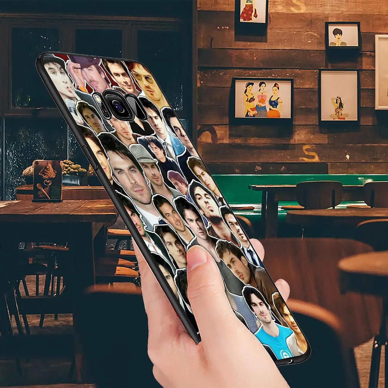 YIMAOC Дневники вампира Йен Сомерхолдер мягкий чехол для телефона Samsung Galaxy S20 Ultra S10