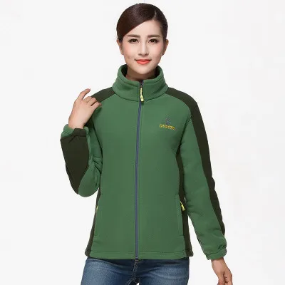 Флис Пеший Туризм Куртка Теплая уличная спортивная одежда Костюмы кемпинг езда