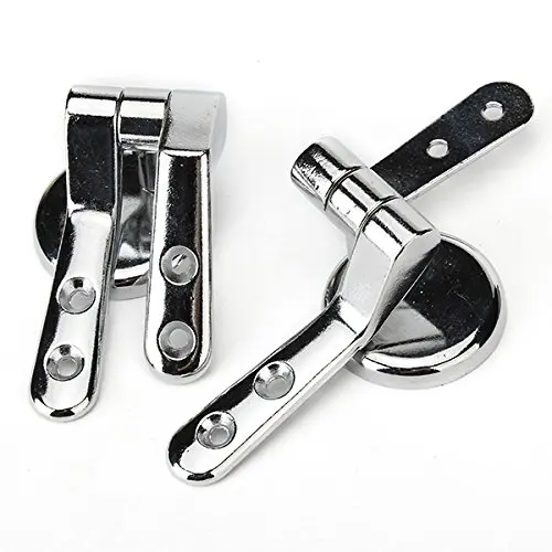 Серебряное сиденье для унитаза крепкие крепления замены Diy ремонта|mount| |