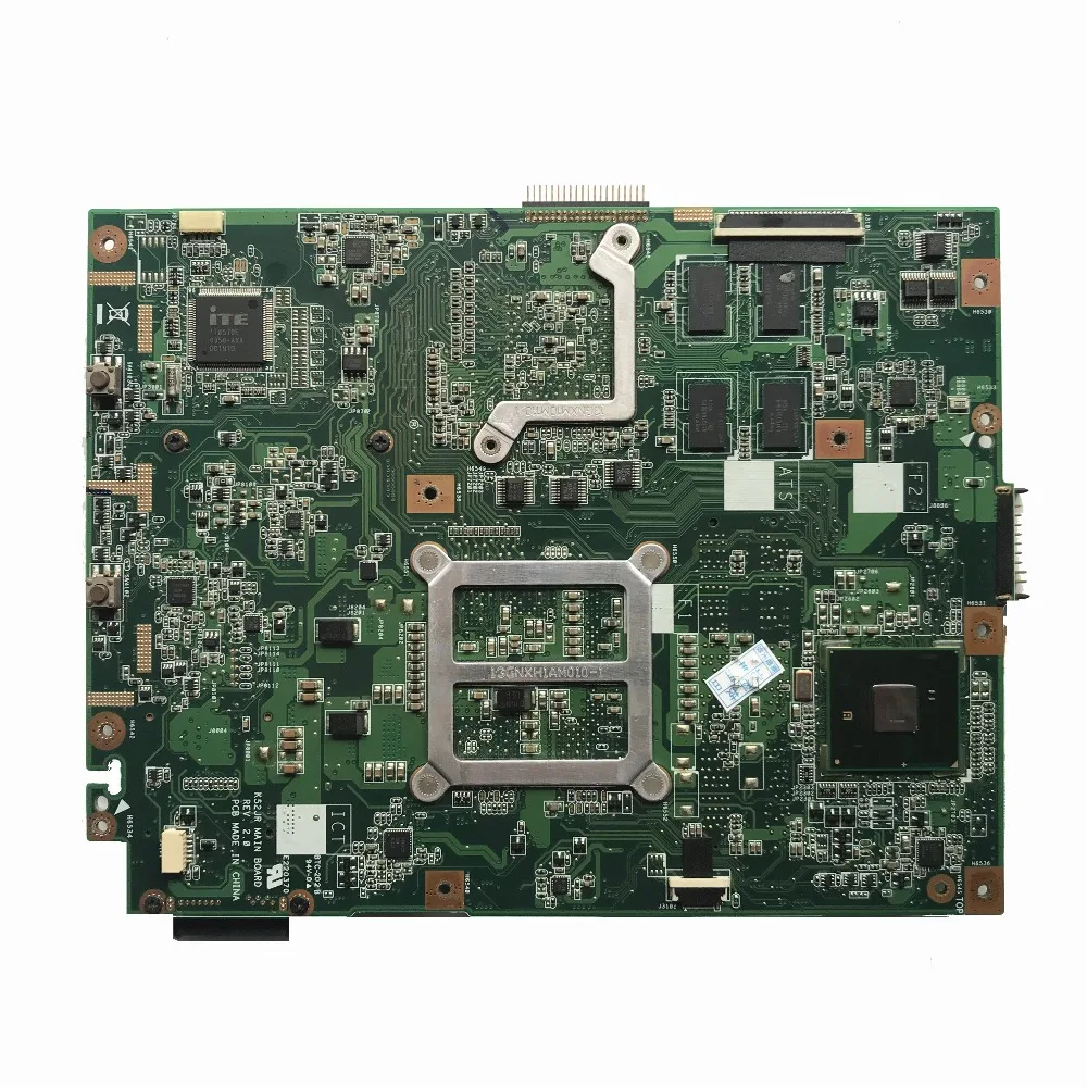 Оригинальная материнская плата для ноутбука Asus K52JR REV: 2 0 HM55 HD 5470 МБ 1 ГБ 60-NXMMB1000 100%