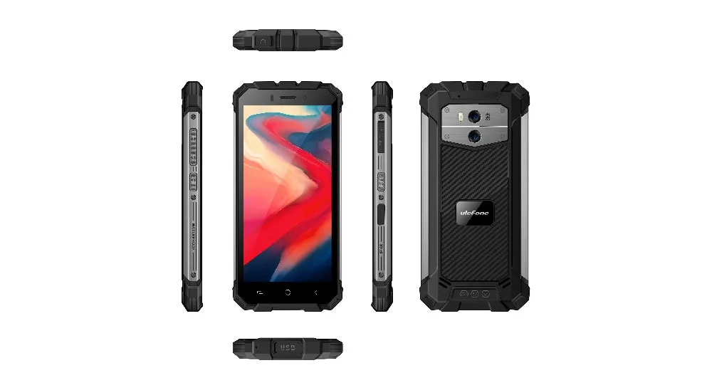 Ulefone Armor X2 IP68 водонепроницаемый мобильный телефон Android 8 1 5 &quotHD + четырехъядерный