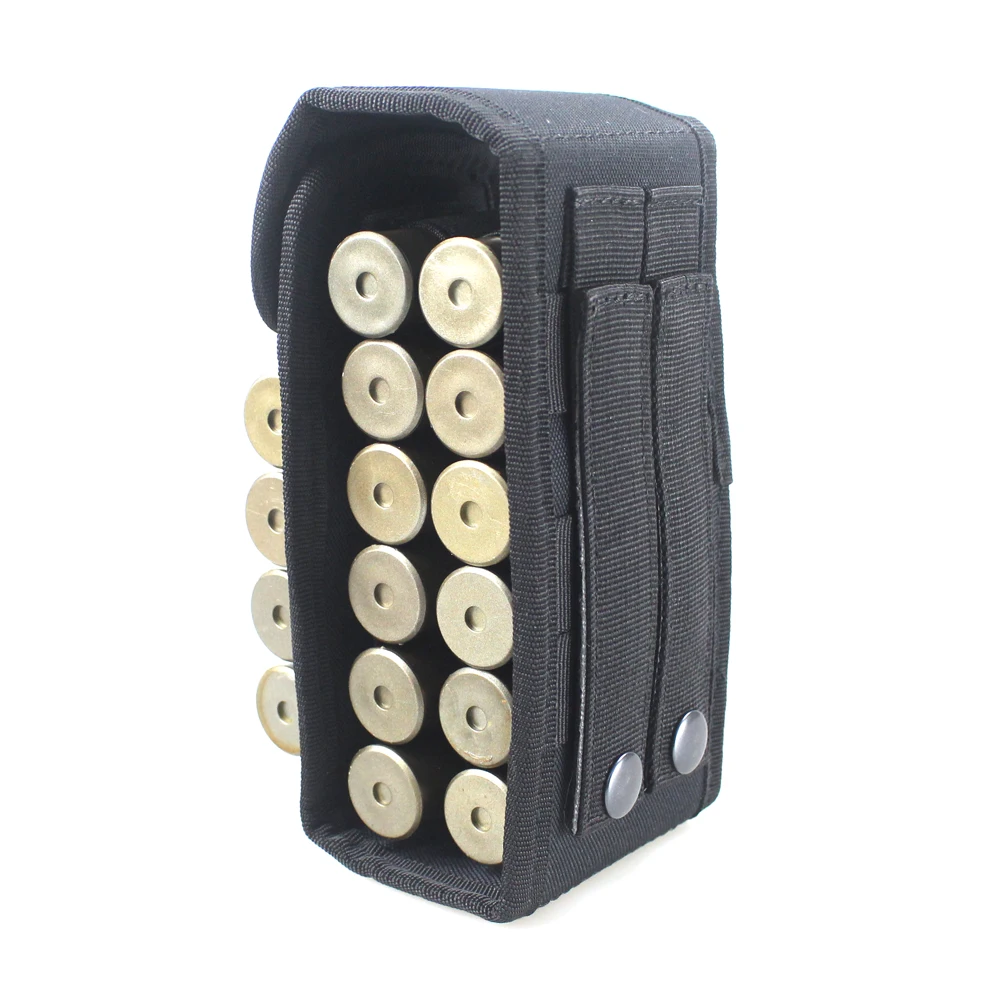 Molle 16 круглый 12GA 12 калибр патронов снарядов для перезарядки ружья журнал сумки складной Mag сумка
