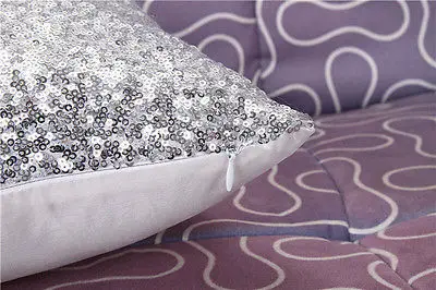 40x40 см Блестящий блестящий чехол для подушки гостиной дивана домашний декор|cushion