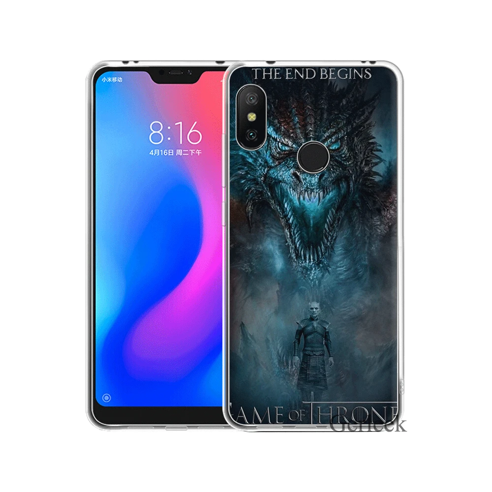 Чехол Desxz Throne Game для Xiaomi Mi 9 9T CC9 CC9E Mix 2S A3 5 5S 6 8 Lite SE A1 5X A2 F1 MAX 3 милый