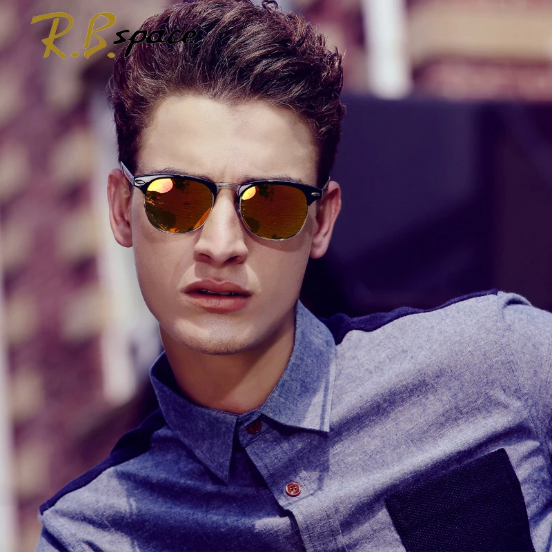 2015 RBspace циркулярный поляризационный человек солнцезащитные очки мода