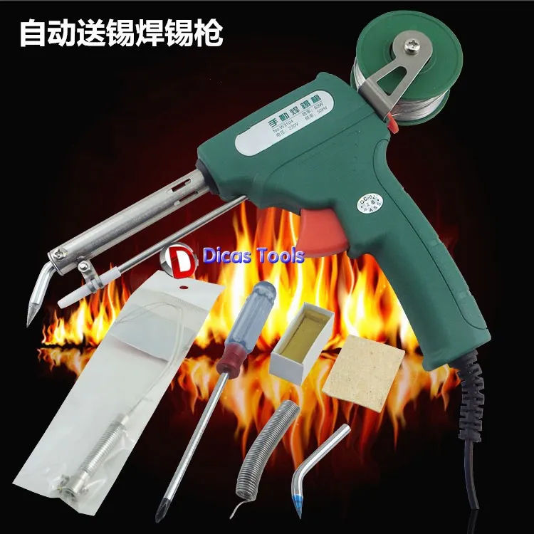 60 Вт ручной паяльник автоматический провод подающий инструмент Электрический