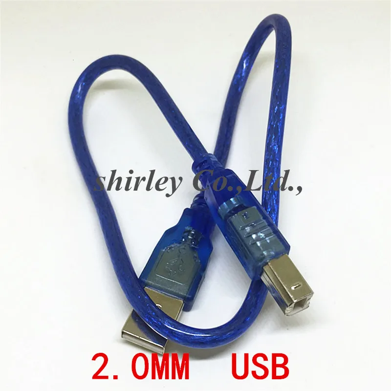 1 шт. синий разъем USB 2 0 типа A для разъема B переходник принтера соединительный