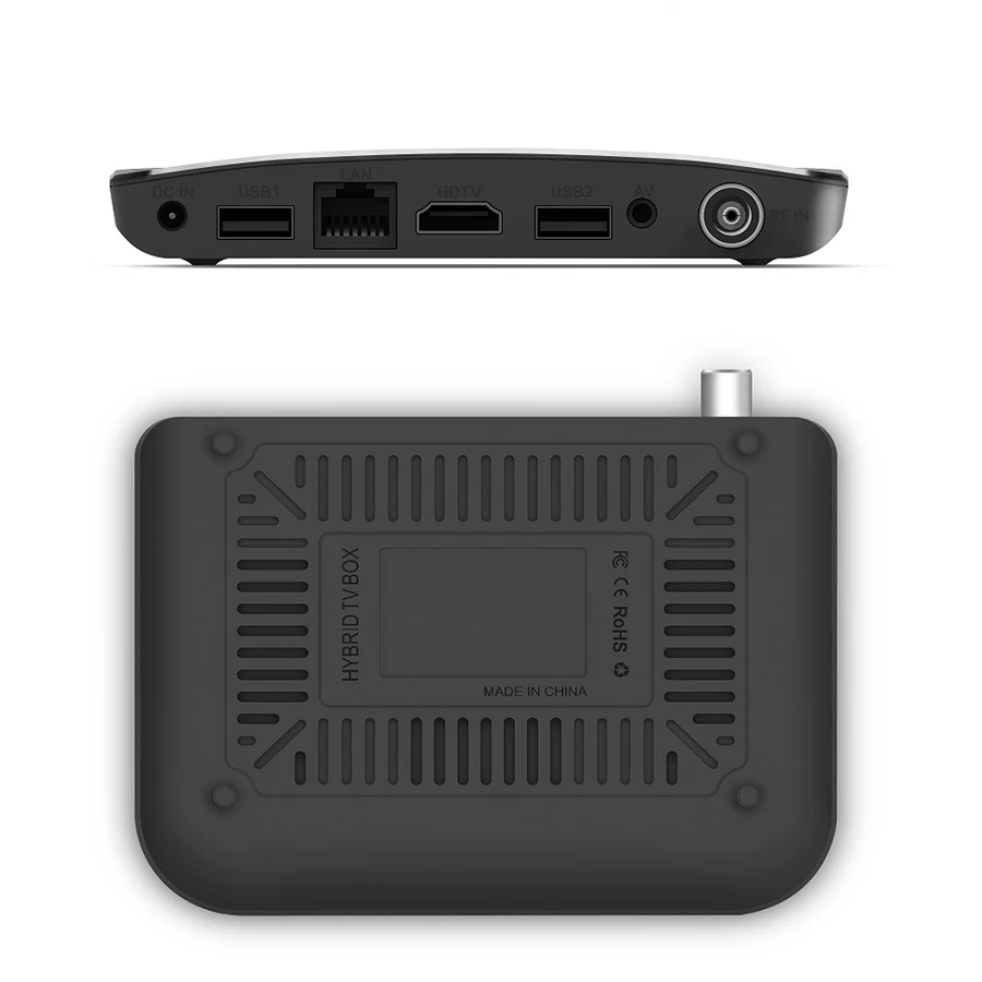 DVB Smart TV Box Android M8S PLUS T2/T S2X/S2/S наземный комбо Amlogic S905D Четырехъядерный 4K медиаплеер