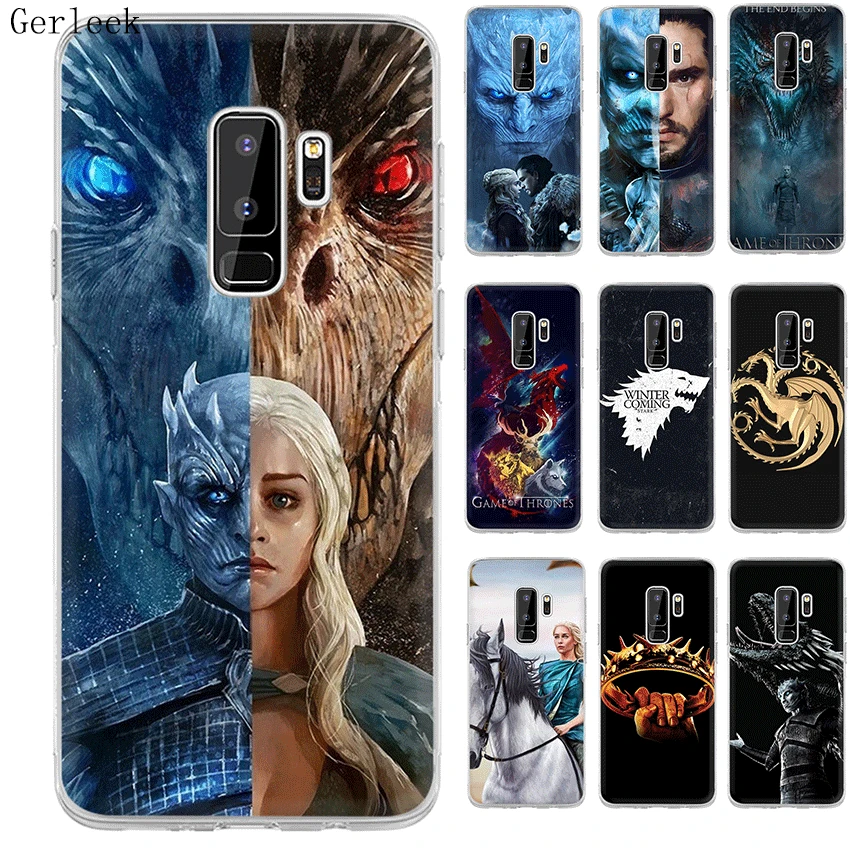 Desxz Throne игры Чехол для телефона samsung Galaxy S3 S4 S5 S6 S7 край S8 S9 S10 S10e плюс Примечание 8 9