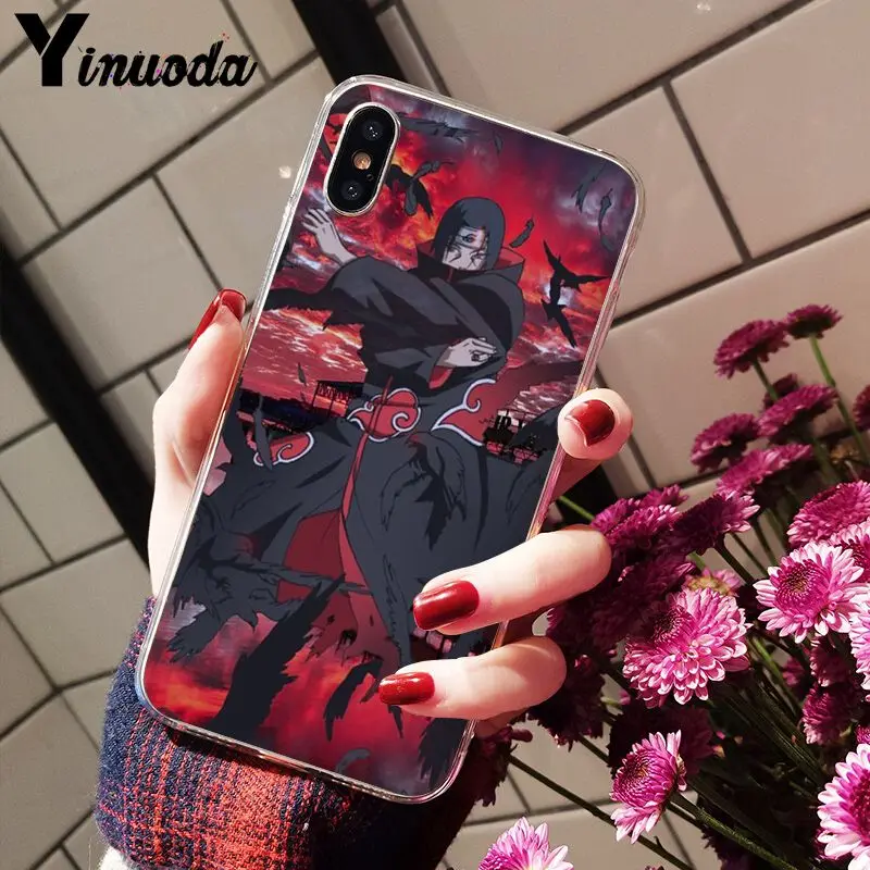 11pro MAX Наруто AKATSUKI пользовательские фото мягкий чехол для телефона Apple iPhone 8 7 6 6S Plus