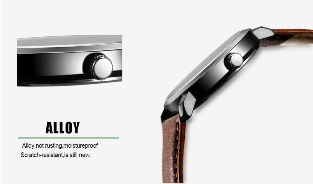 Future Design SKONE мужские брендовые часы с кожаным ремешком кварцевые часы мужские повседневные часы водонепроницаемые наручные часы relogio masculino