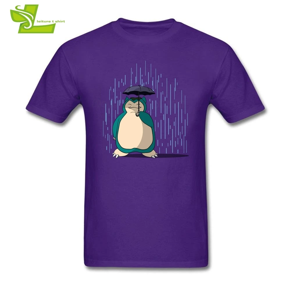 Футболка My Neighbor Snorlax мужская летняя 100% хлопок графический стиль Большая одежда